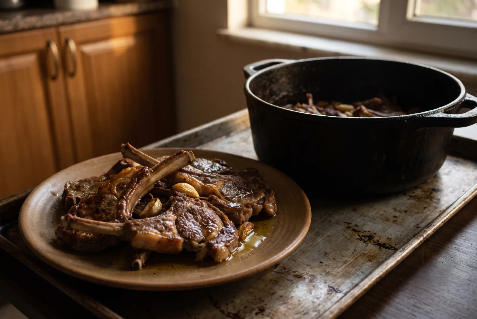 Beef Chops | Grilled with Lemon Sauce