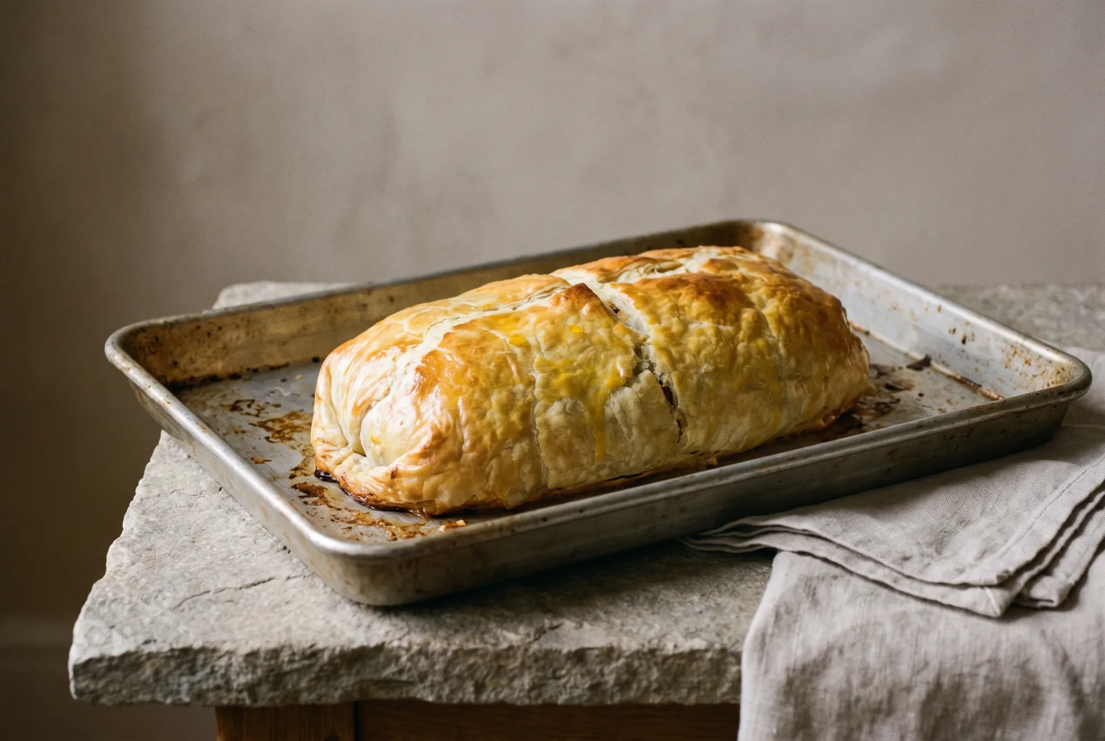 Beef Wellington | Phyllo-Wrapped with Mushroom Filling