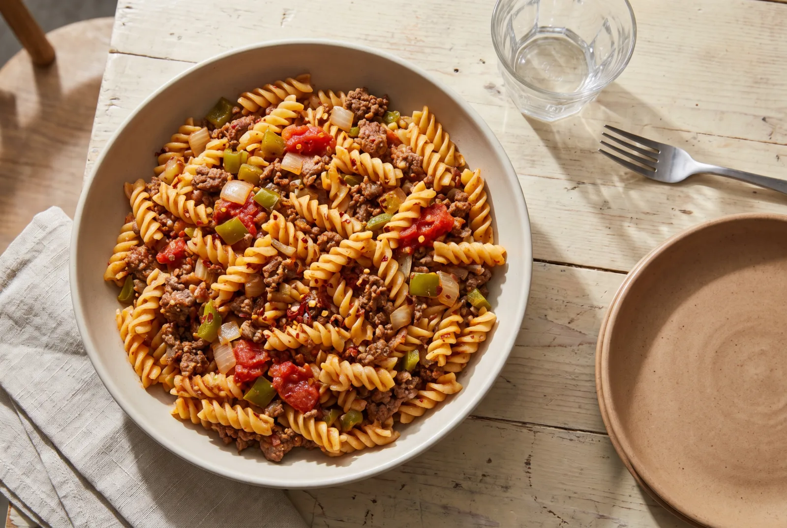 Turkish Ground Beef Pasta Casserole | Stovetop Recipe with Kashar
