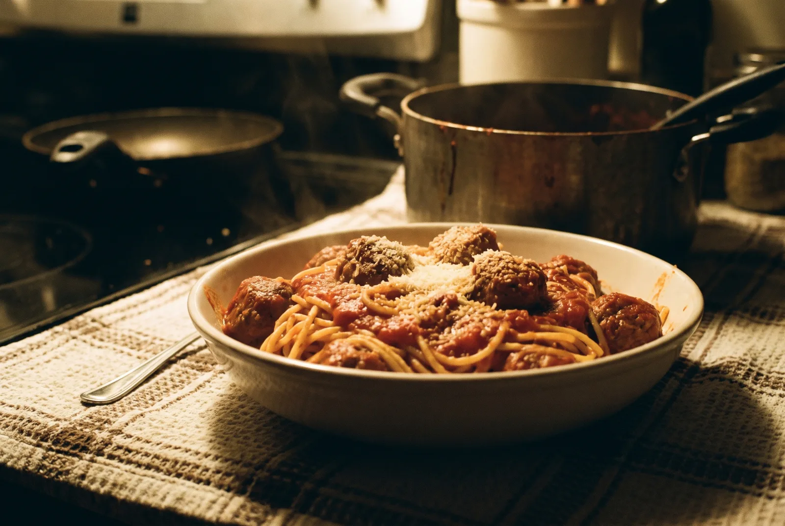 Spaghetti with Meatballs | Italian-Style Homemade Meatballs