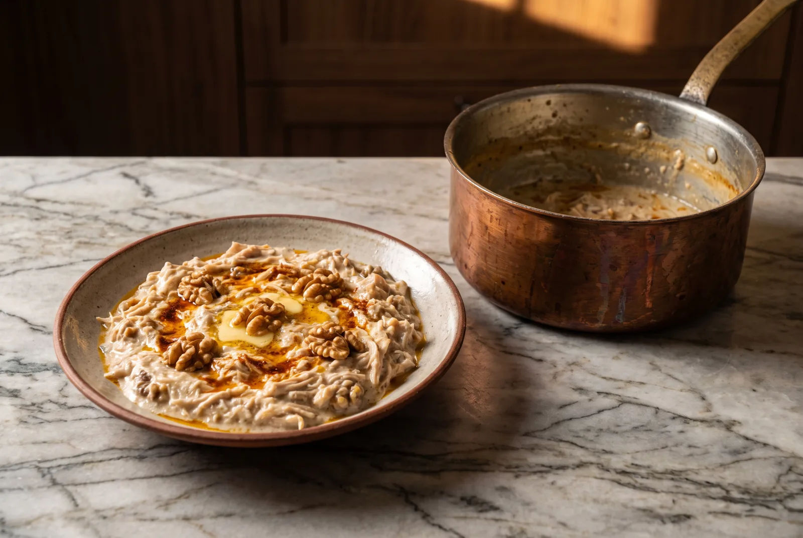 Circassian Chicken | Walnut Chicken Spread