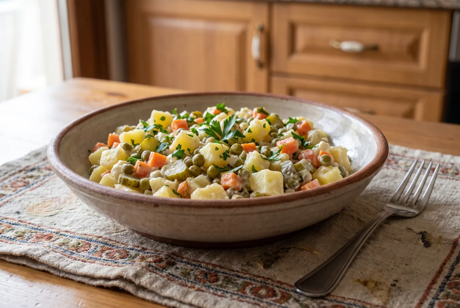 Russian Salad | Mayonnaise Meze