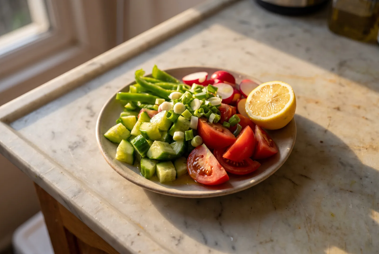 Söğüş (Raw Vegetable) Meze Platter | Seasonal Vegetables