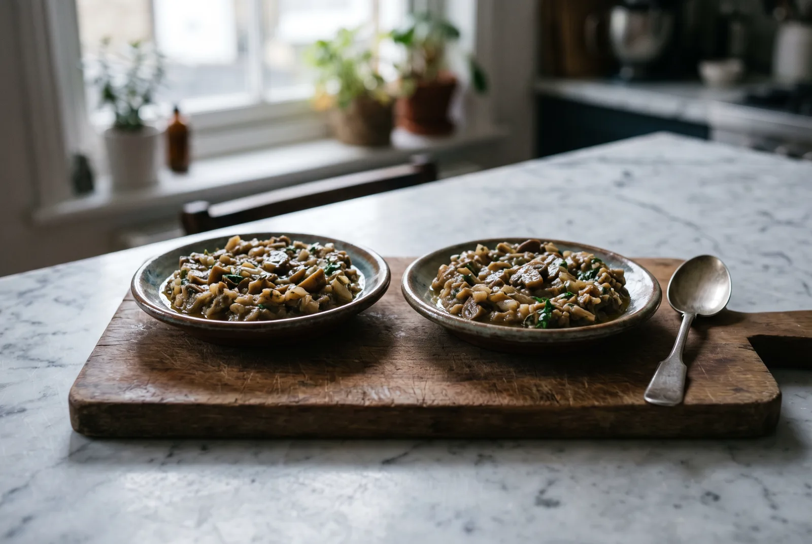Creamy Mushroom Spread | Turkish Meze