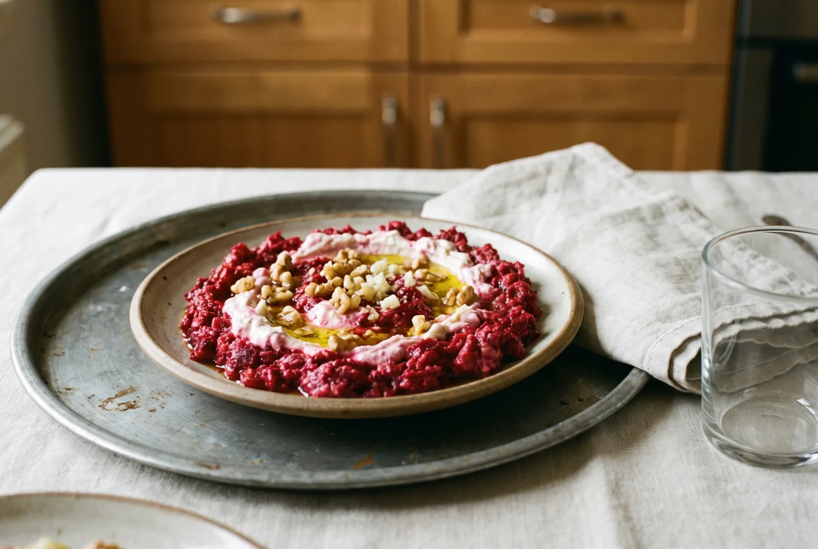 Beet Puree | Turkish Walnut Beet Appetizer