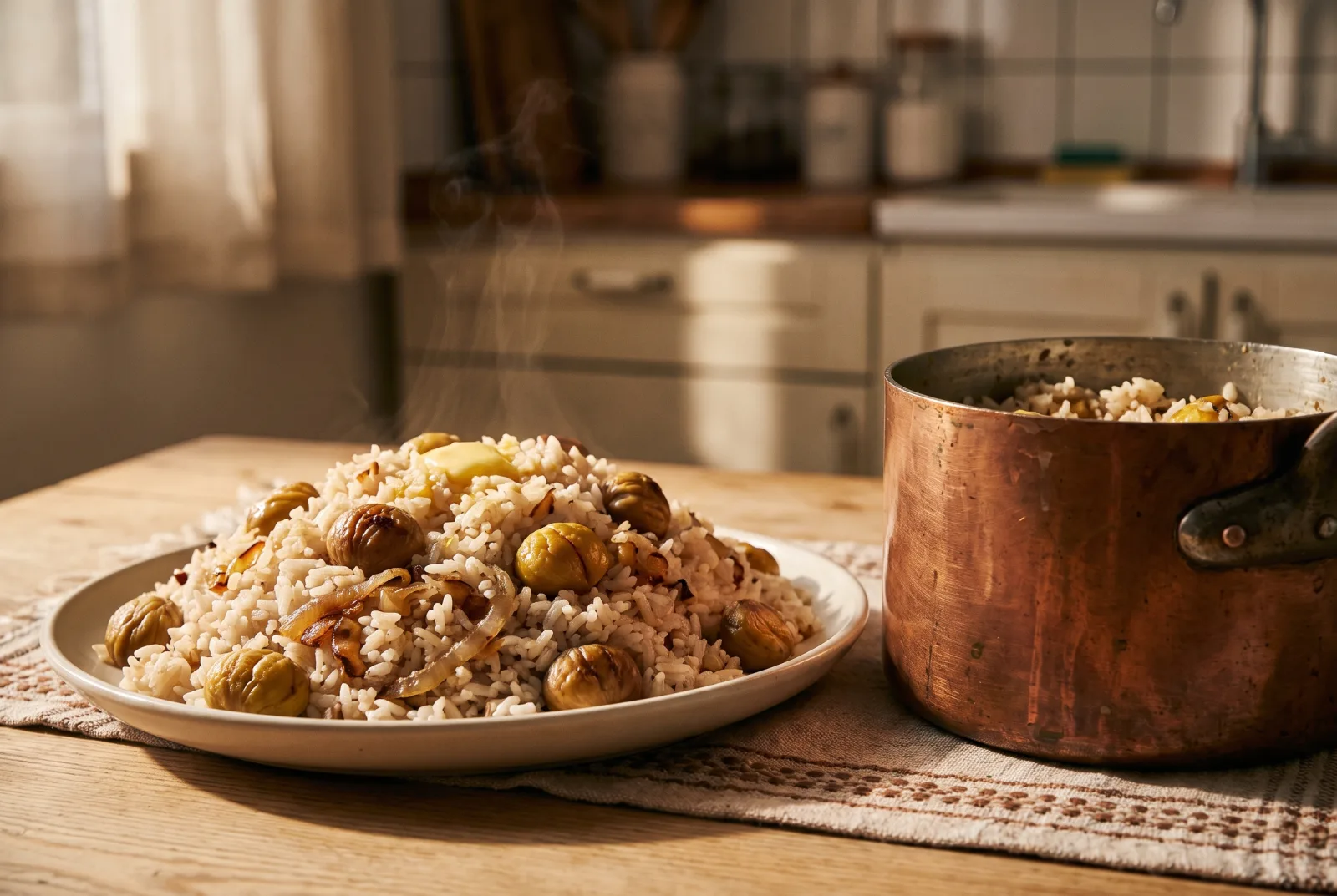 Chestnut Pilaf | A Cold-Weather Classic