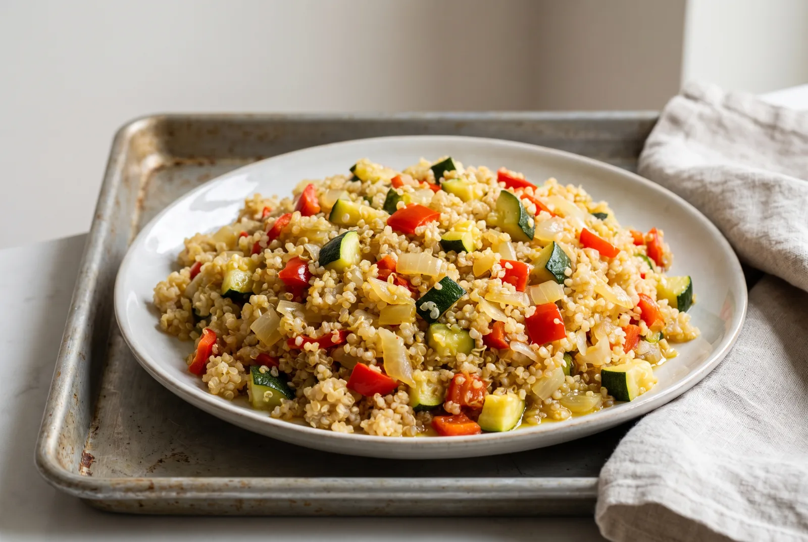 Quinoa and Vegetable Pilaf | A Light, Modern Grain Dish