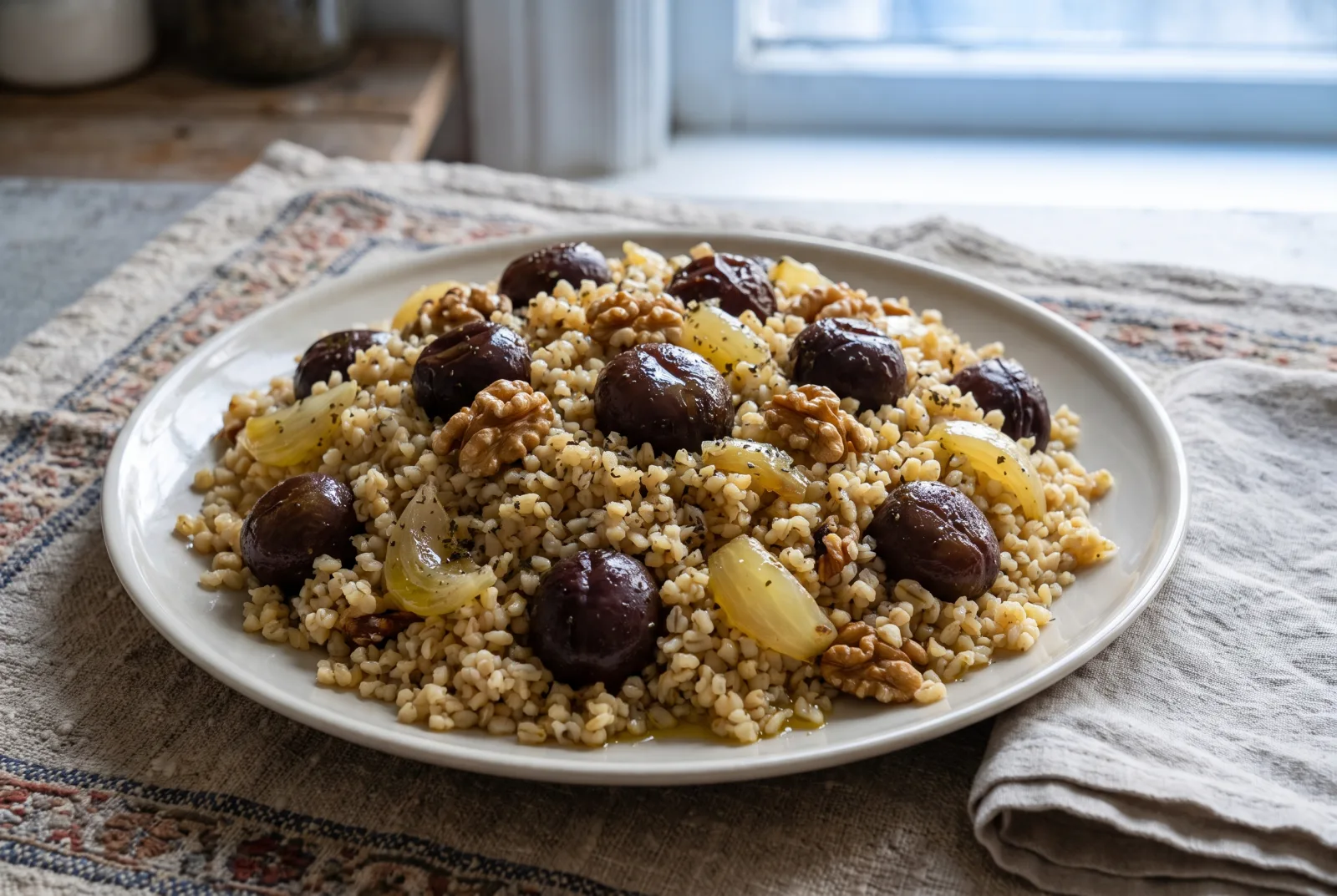 Sour Plum Bulgur Pilaf | Diyarbakir-Style