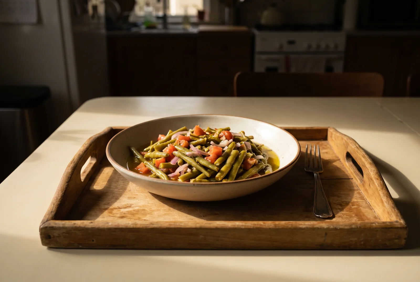 Olive-Oil Green Bean Salad | A Chilled Summer Salad
