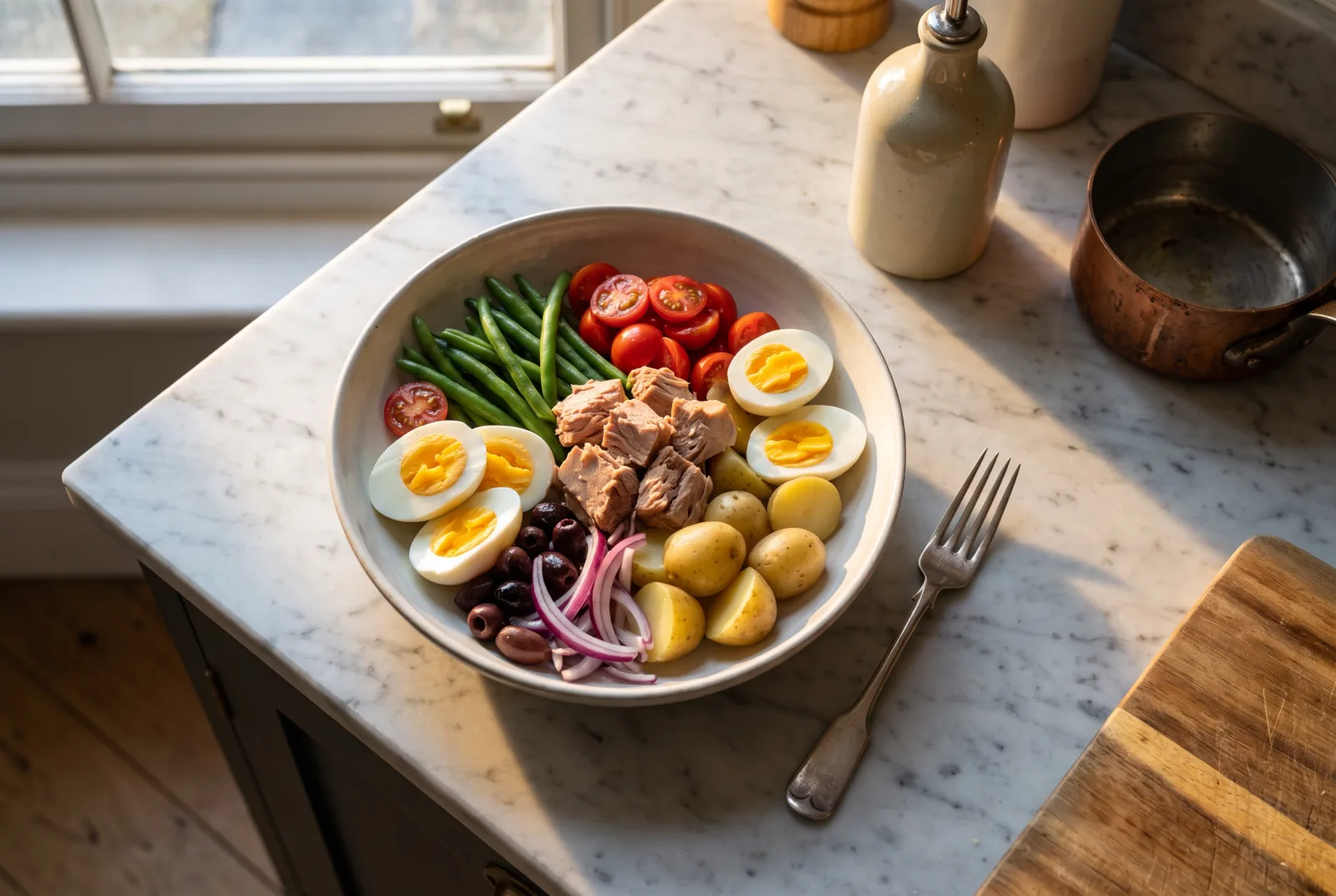 Niçoise Salad with Tuna and Eggs — a French Classic