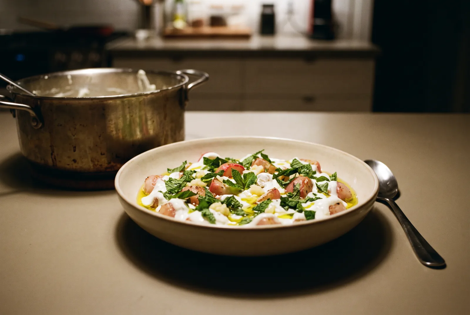 Radish Salad with Yogurt and Mint — A Quick, Refreshing Side