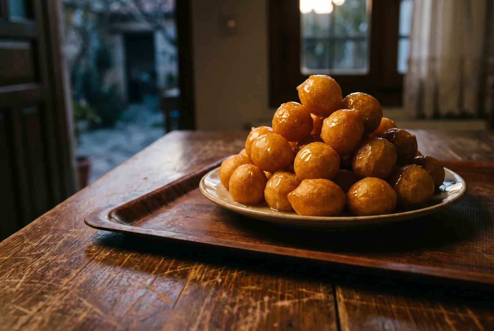 Lokma — Ottoman Syrup-Soaked Dough Balls