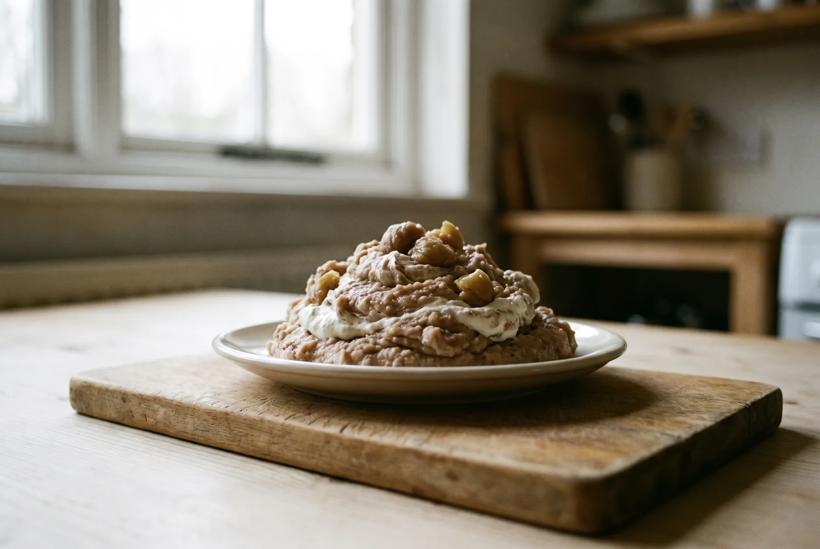 Chestnut Puree | Vanilla Chestnut Dessert