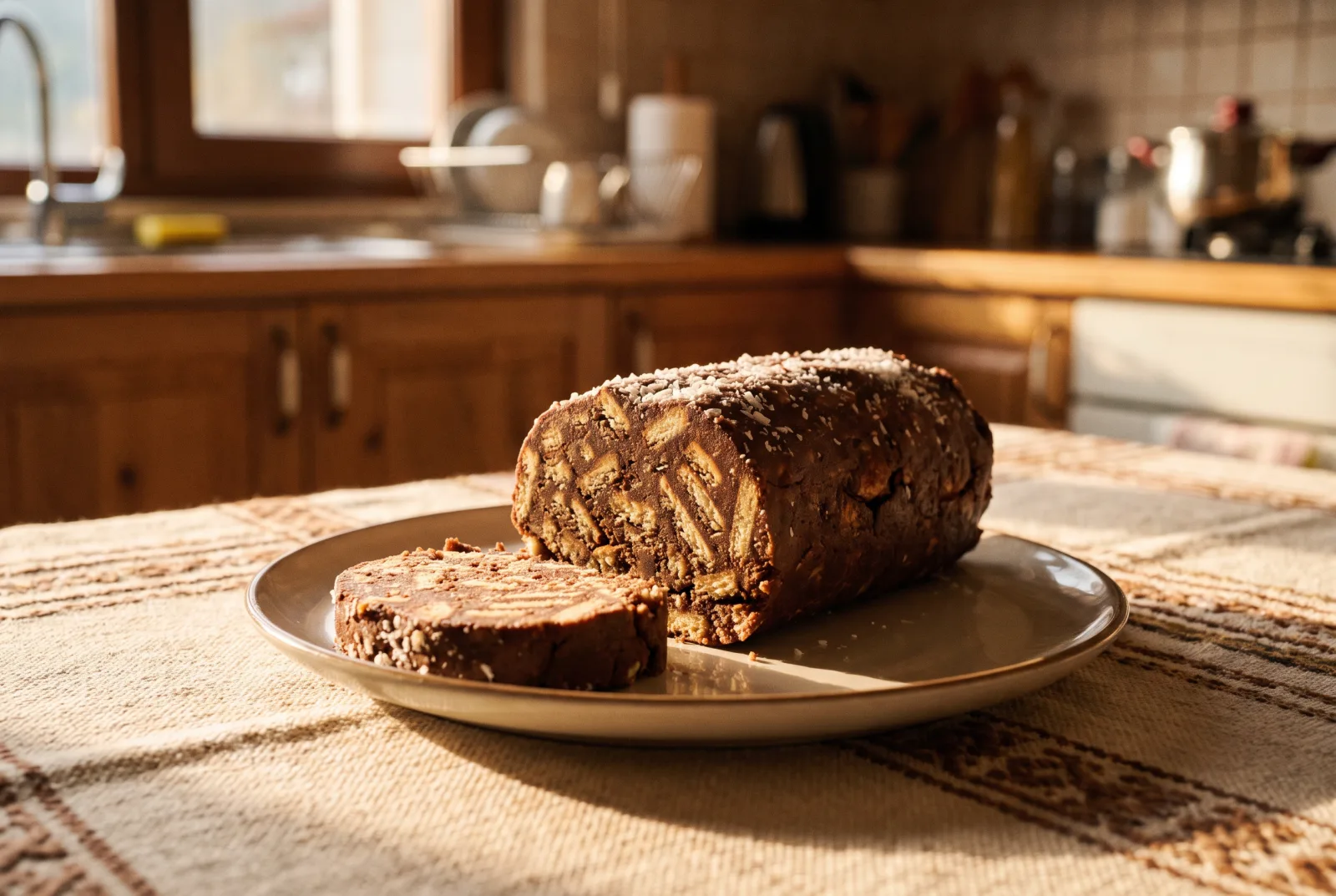 Mozaik Pasta — Turkish Chocolate Cookie Refrigerator Cake