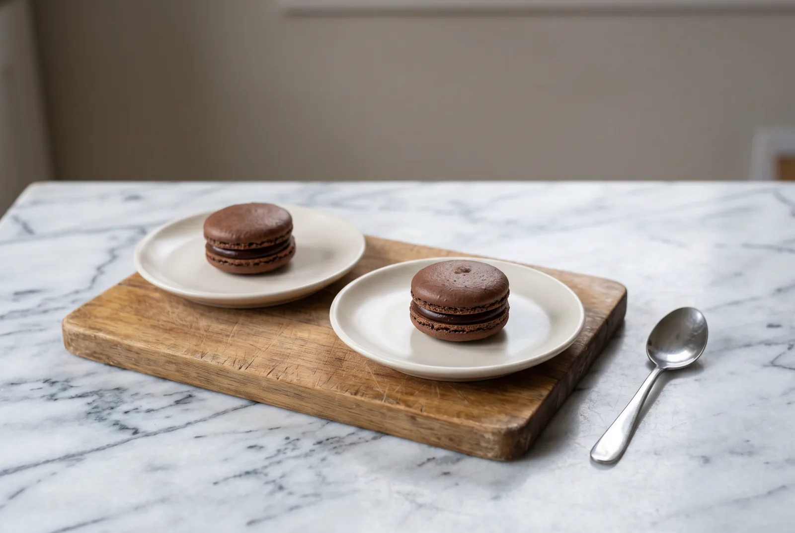 French Macarons — Almond Sandwich Cookies with Ganache