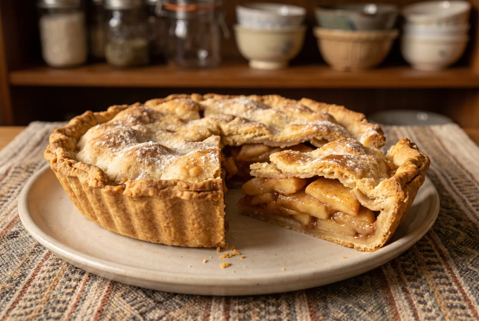 Cinnamon Apple Tart