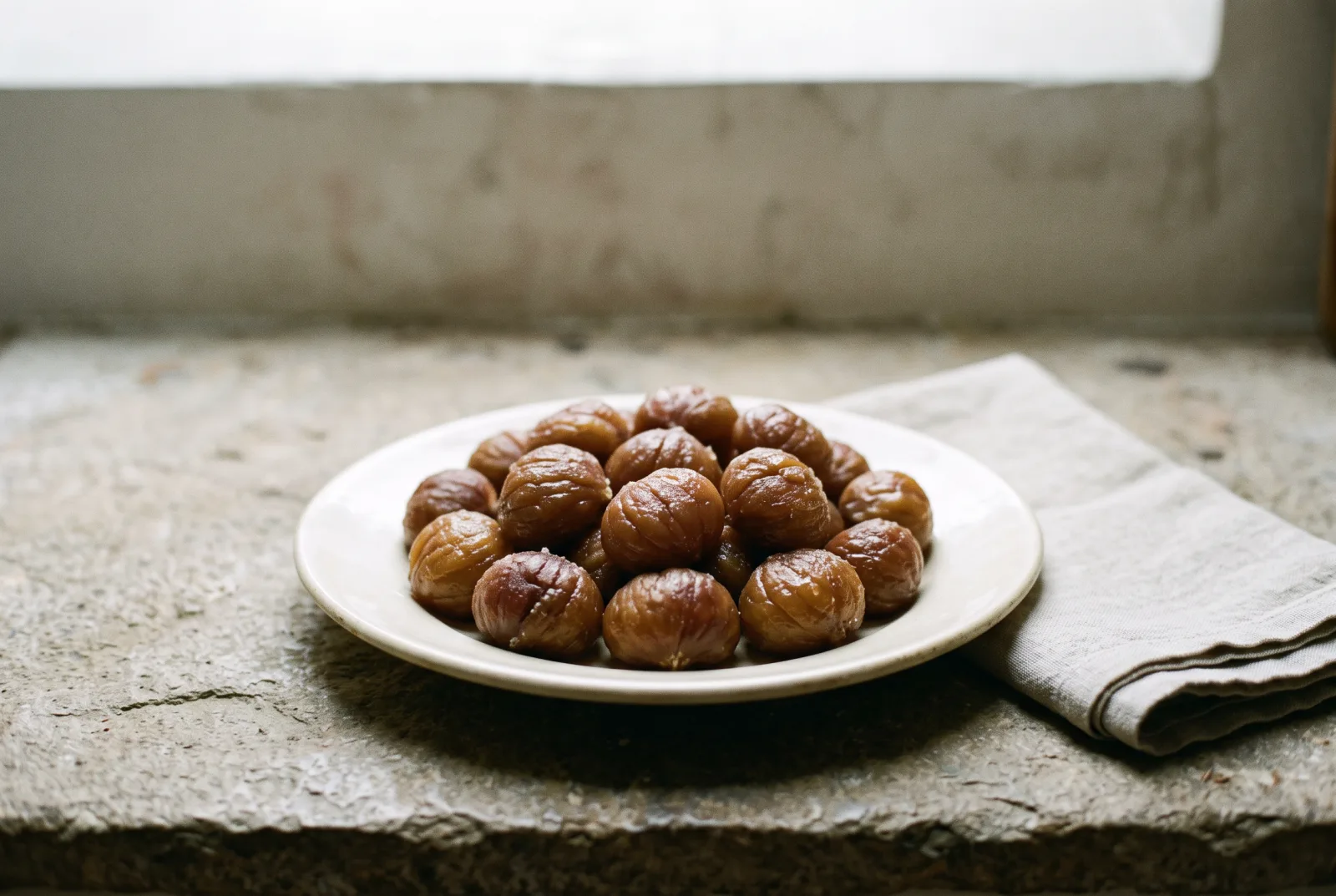 Candied Chestnuts in Syrup — Turkish-Style Recipe