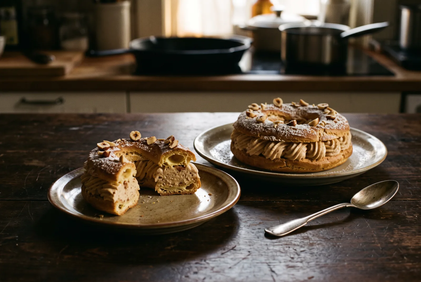 Paris-Brest | French Choux Ring with Hazelnut Cream