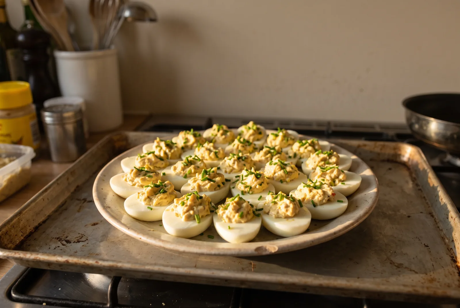 Deviled Eggs — No-Oven Appetizer