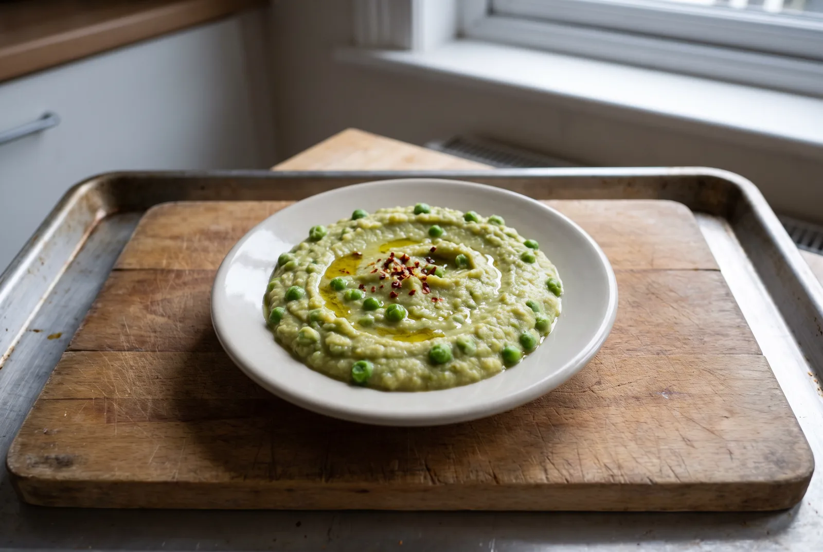 Green Pea Puree | Naturally Sweet Baby Food for Ages 8 Months and Up