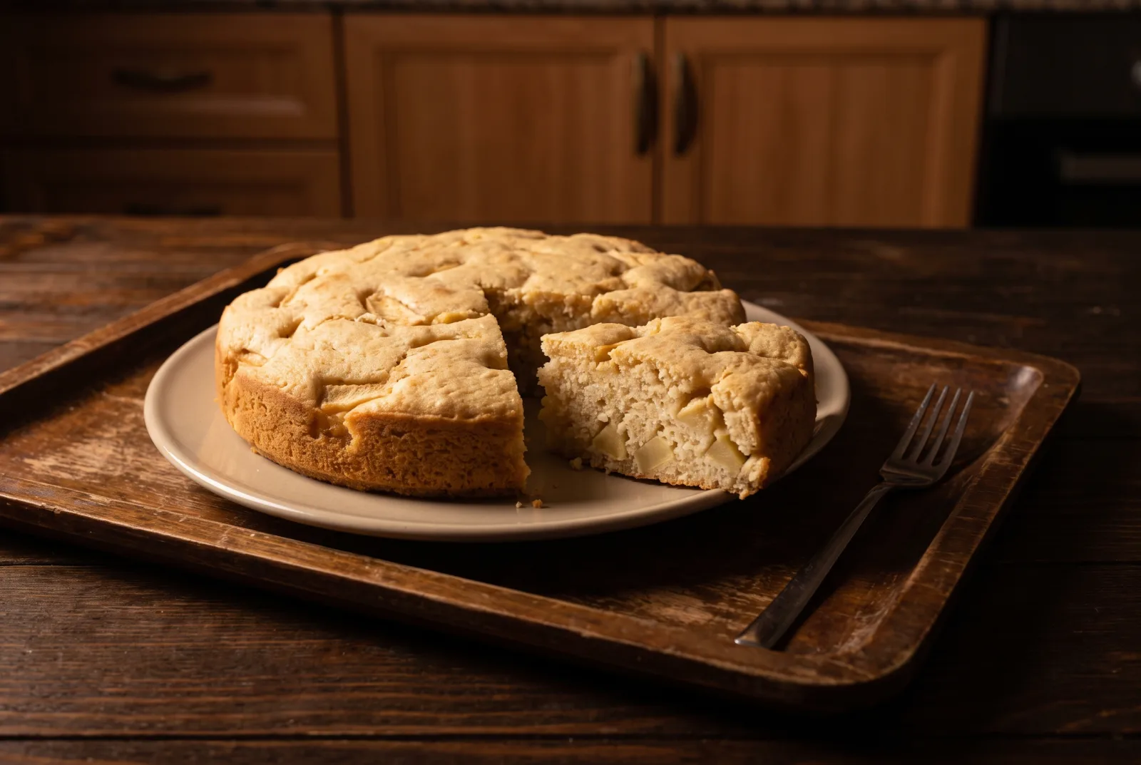 Apple Rice Flour Cake for Babies 12 Months and Older — No Added Sugar