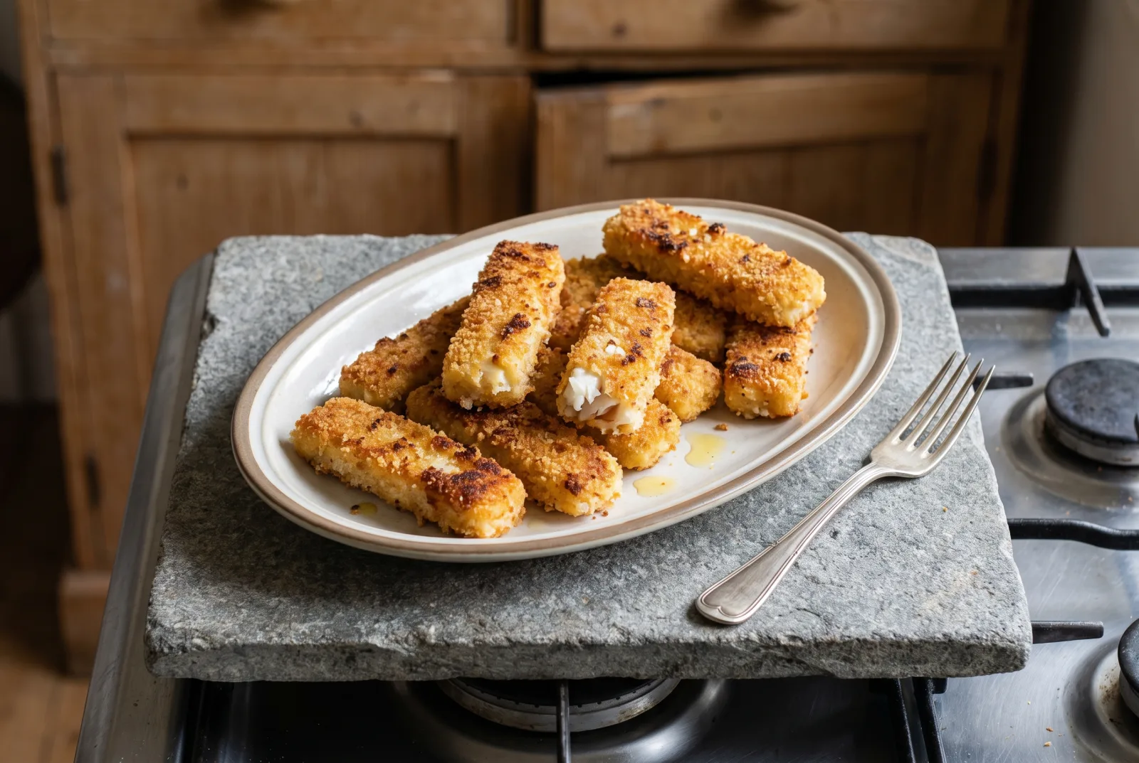 Crispy Baked Fish Sticks | A No-Fry Recipe for Kids