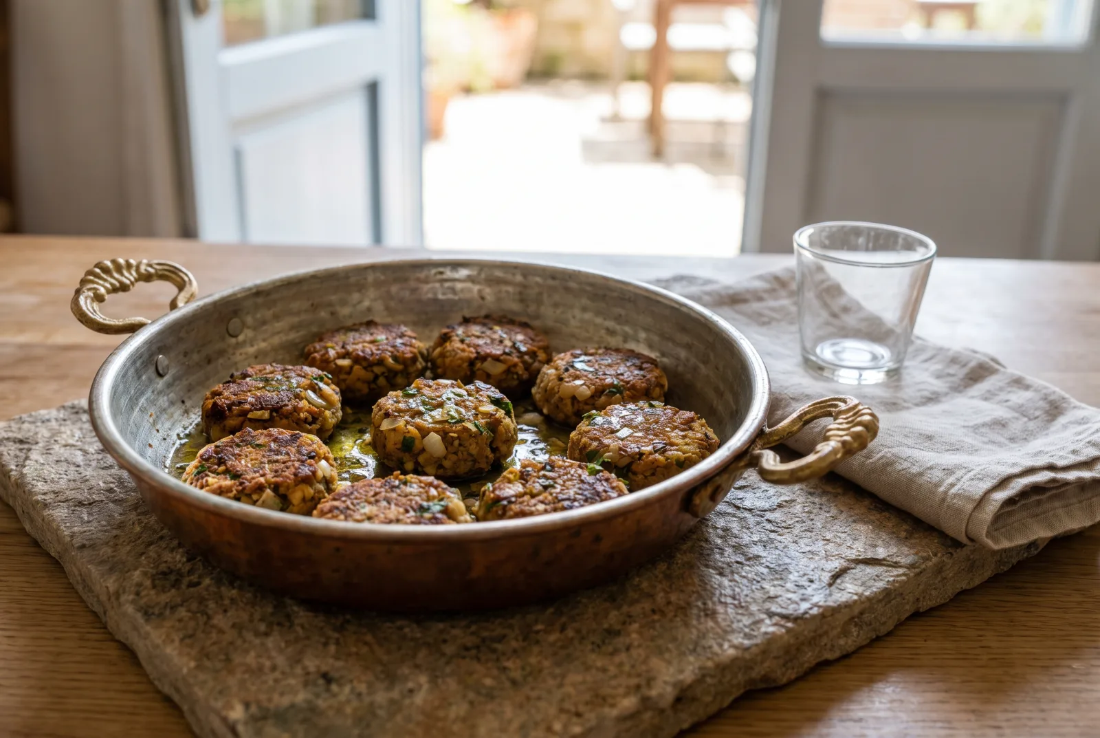 Oven-Baked Chickpea Falafel — A No-Fry Snack for Kids