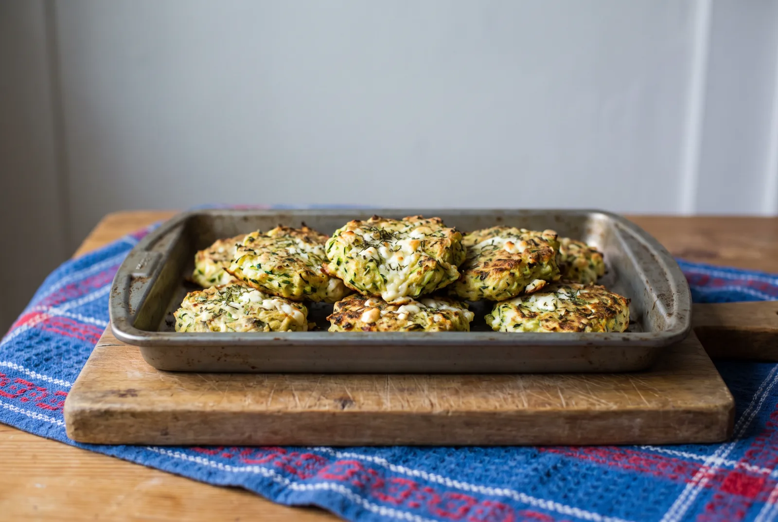 Baked Zucchini Mücver — a Kid-Friendly Vegetable Dish