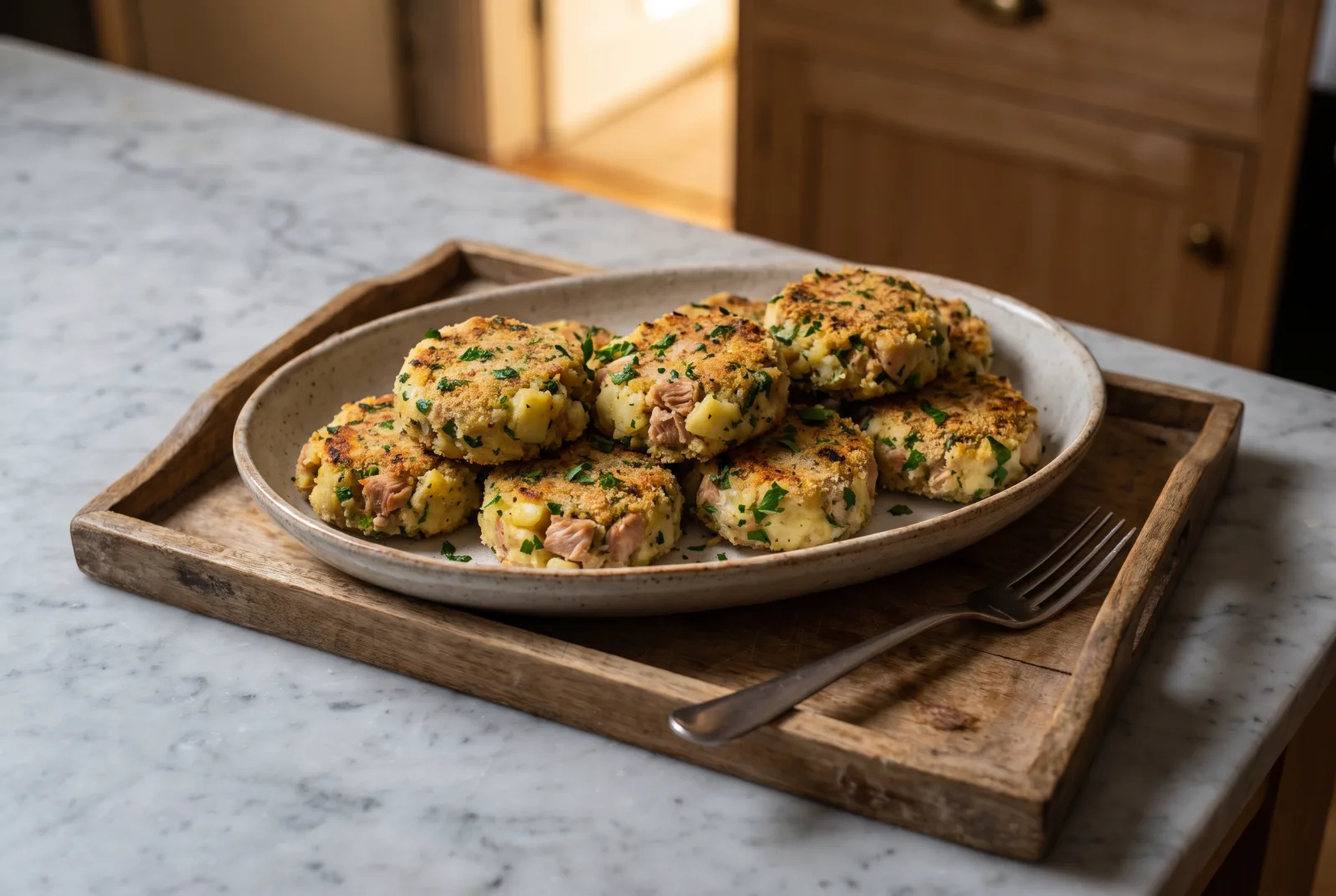 Oven-Baked Tuna and Potato Patties | Kid-Friendly Dinner