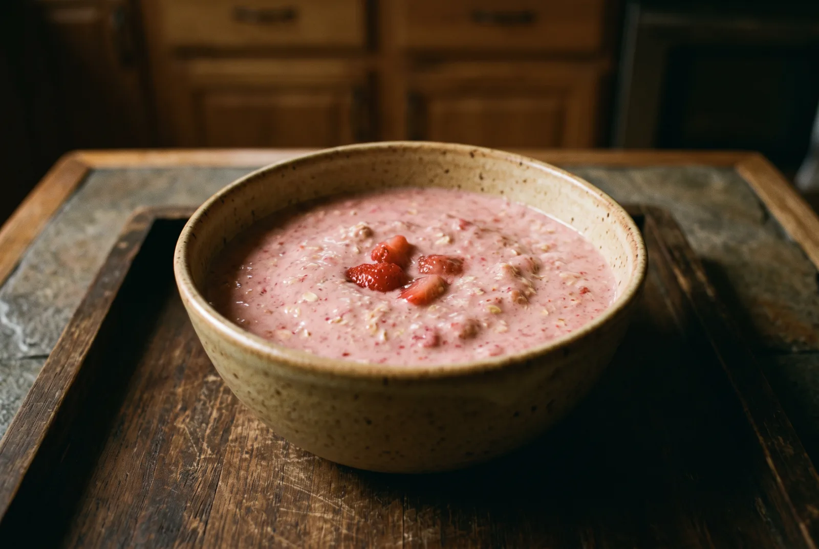 Strawberry Oat Milk Smoothie — Vitamin-Boosting Drink for Kids