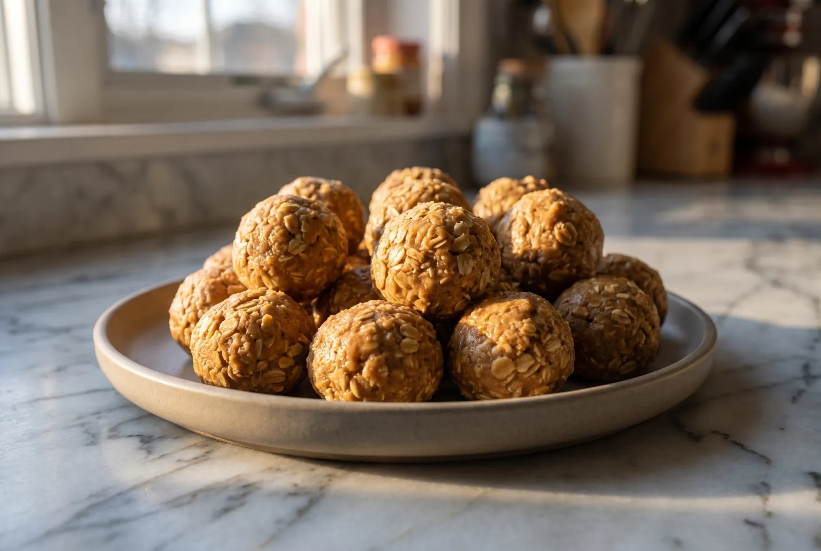 Nut Butter Oat Balls | No-Bake Snack for Kids