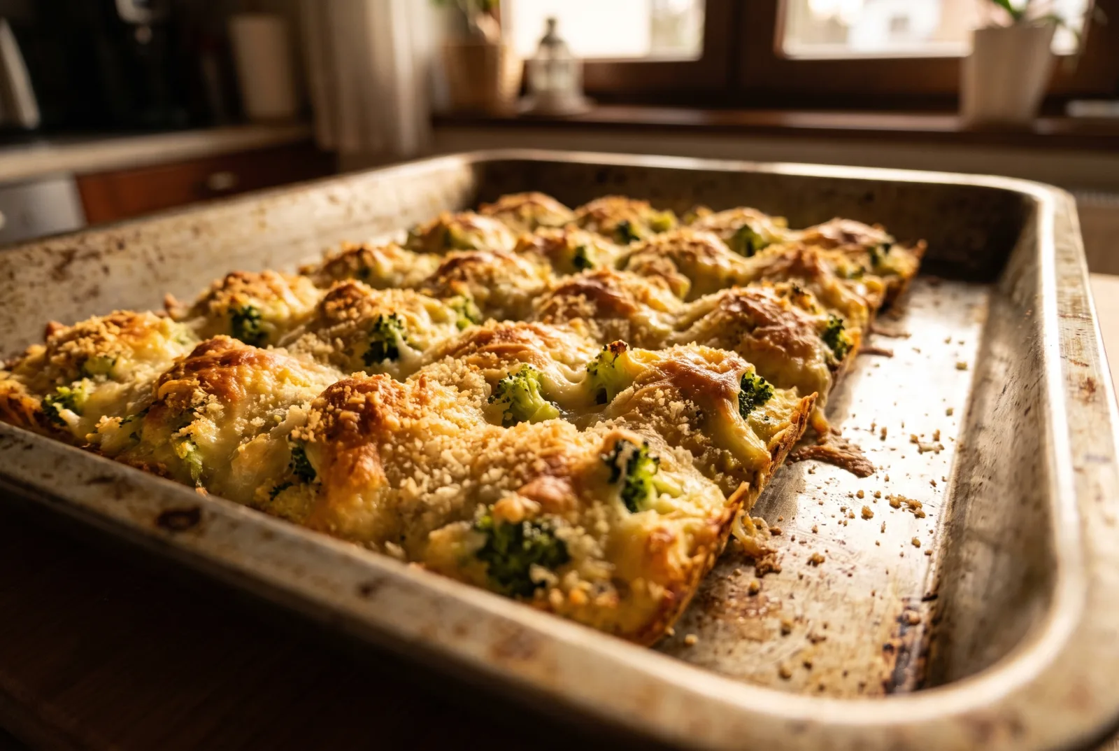 Cheese and Broccoli Bites — Baked Vegetable Snack for Kids
