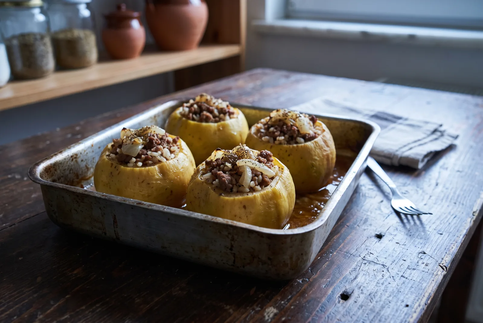 Ayva Dolması — Ottoman-Style Stuffed Quince