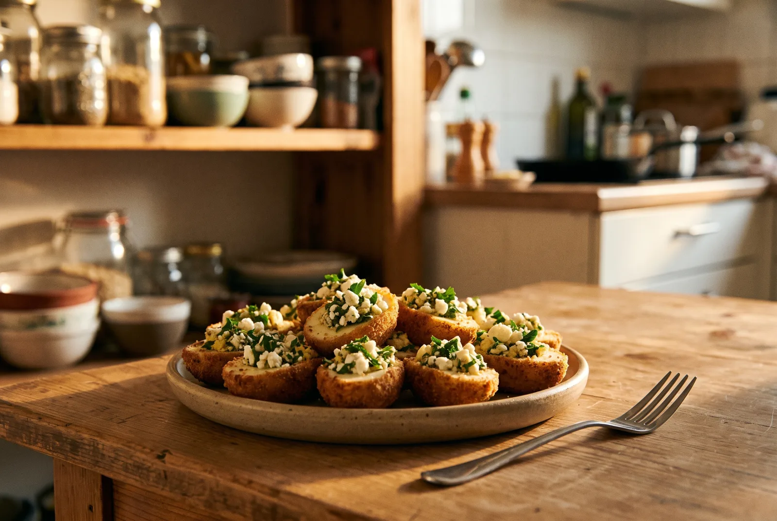 Ottoman-Style Stuffed Eggs