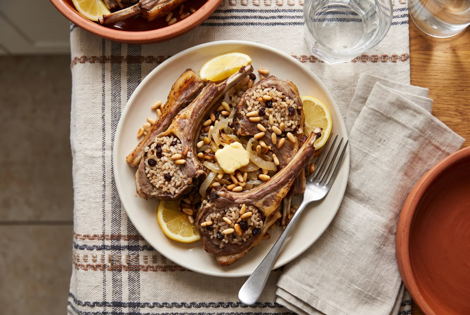 Stuffed Lamb Ribs | Ottoman-Style with Syrup