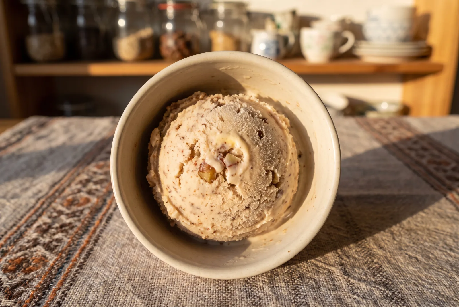 Roasted Chestnut Ice Cream — With a Custard Base