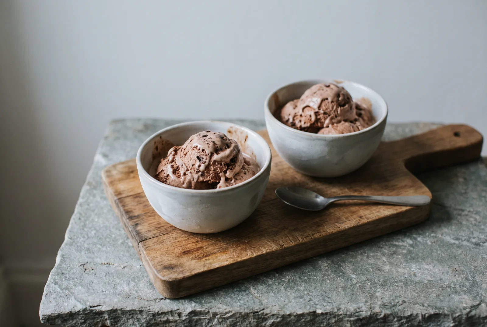 Chocolate Ice Cream — Rich Homemade Chocolate Custard