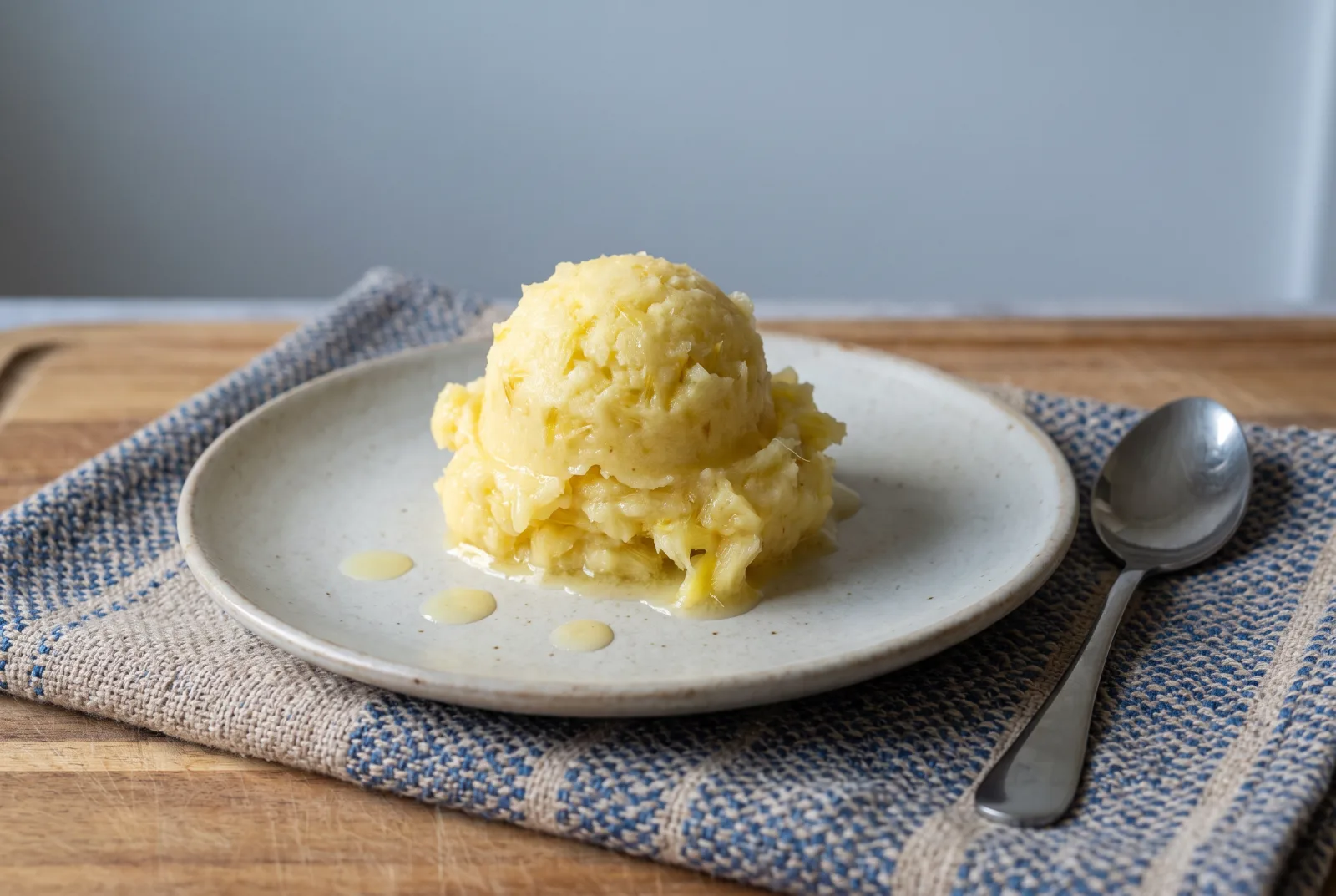 Fresh Pineapple Sorbet