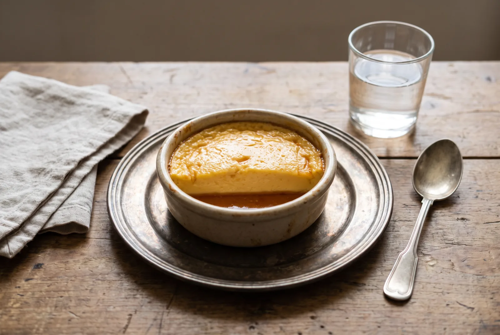 Caramel Custard | Baked and Chilled with Caramel