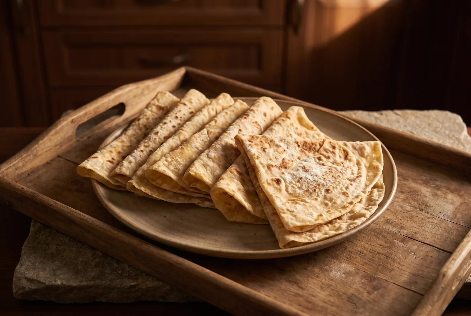 Thin Turkish Yufka Flatbread — Homemade and Hand-Rolled