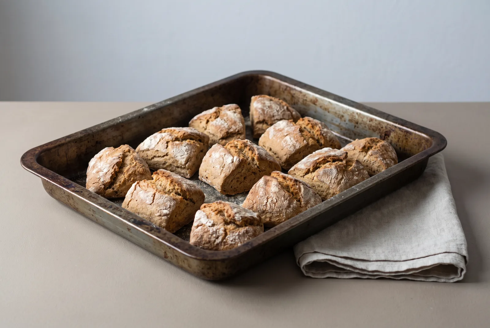 Rye Bread with a Dark Crust
