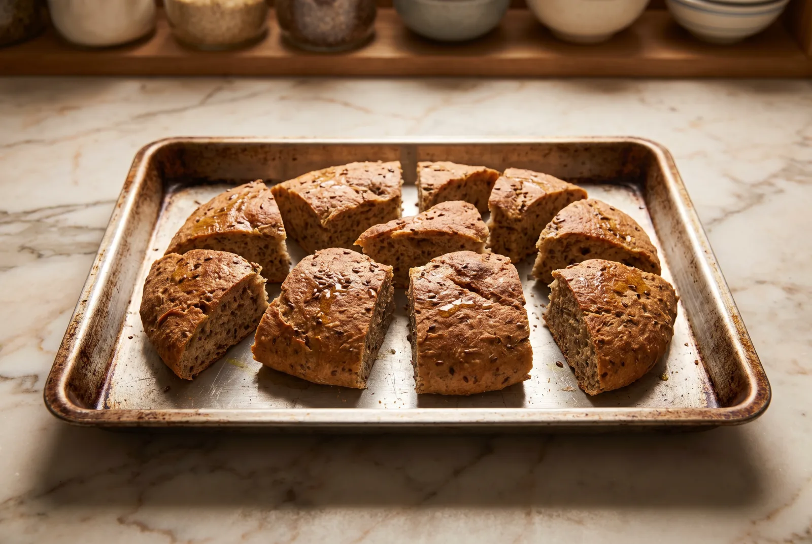 Flaxseed Bread | High-Fiber Multigrain Loaf