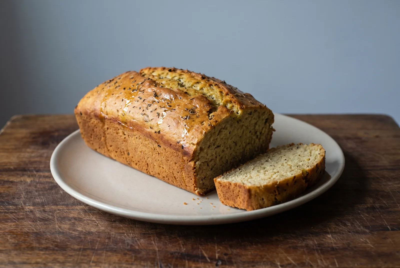 Olive Oil and Thyme Loaf — Herbed Homemade Bread