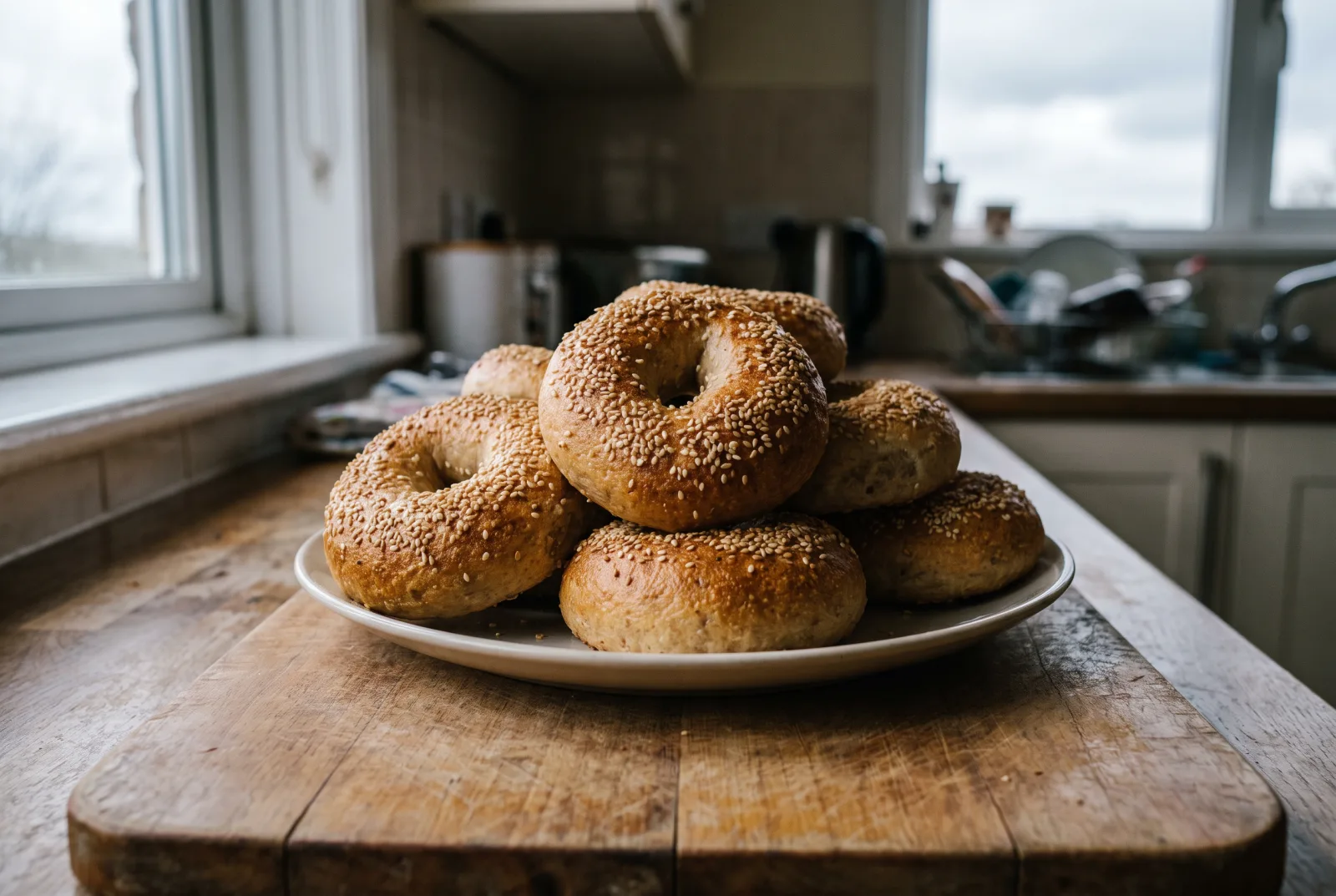 Bagel | Haşlanıp Fırınlanan Amerikan Simidi