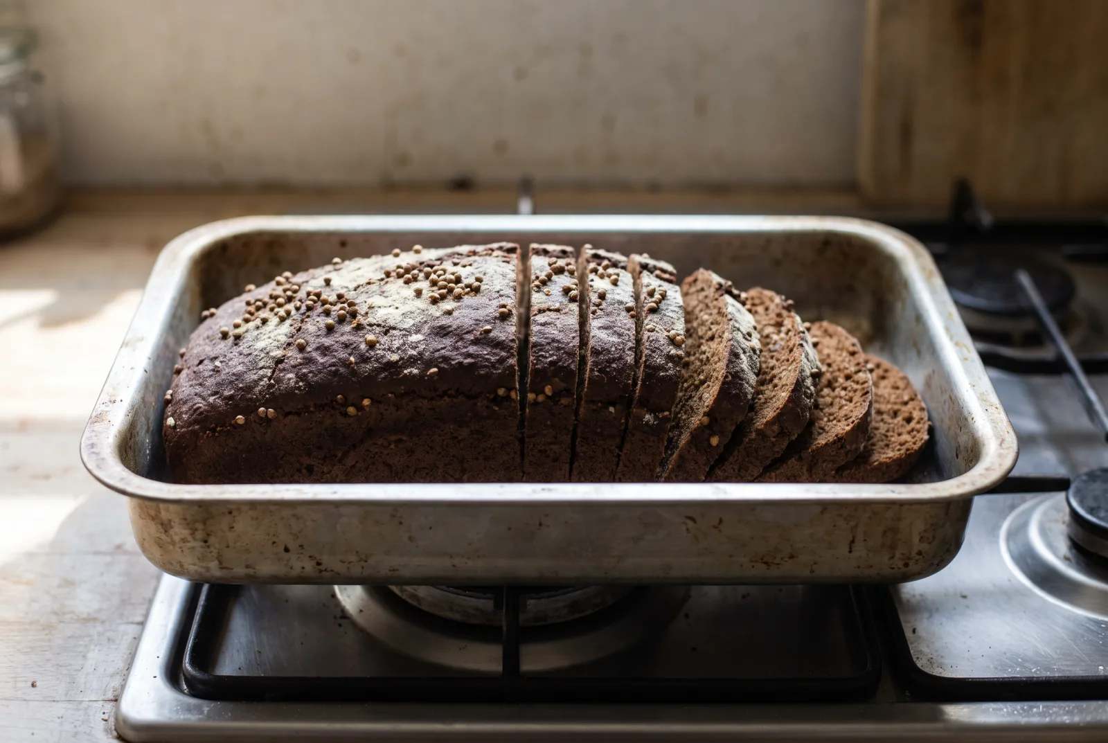 Borodinsky Bread — Russian Rye Bread with Coriander Seeds