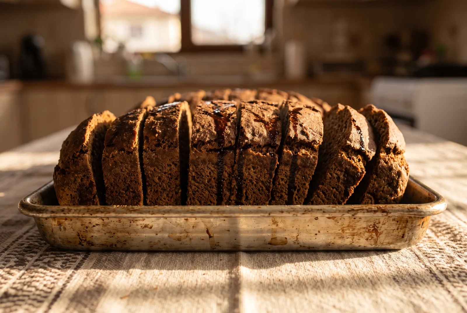 Pumpernickel — German-Style Long-Baked Dark Rye Bread