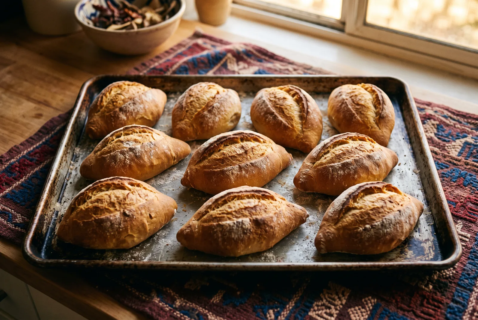 Bolillo | Mexican Crusty Sandwich Rolls
