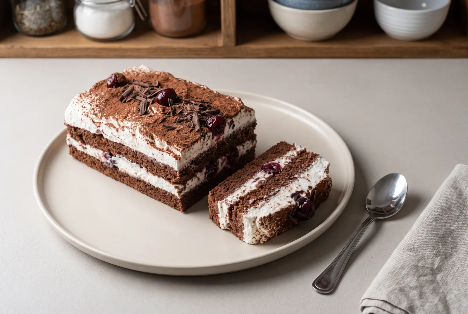 Yaş Pasta: Moist Chocolate Layer Cake with Chocolate Cream
