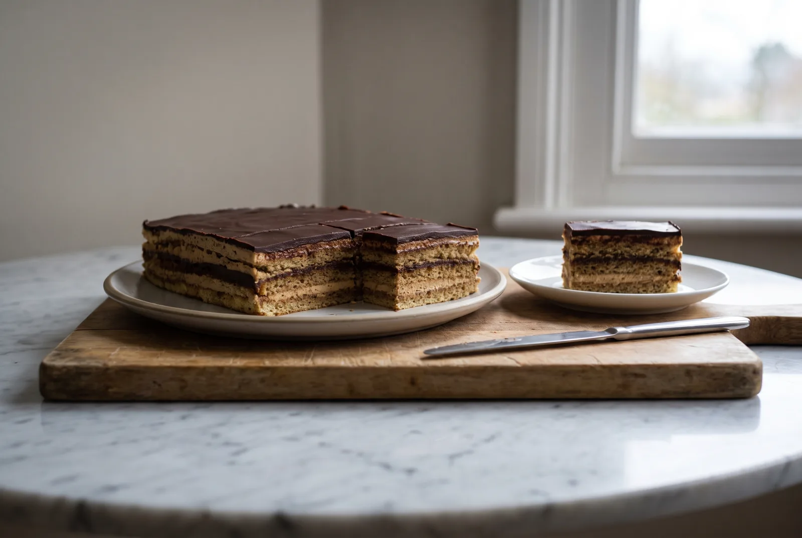 Opera Cake — French Chocolate and Coffee Layer Cake