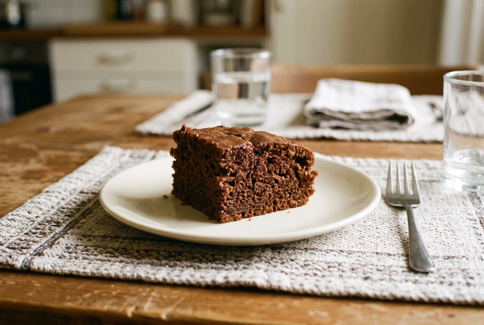 Chocolate Cake Baked in a Jar